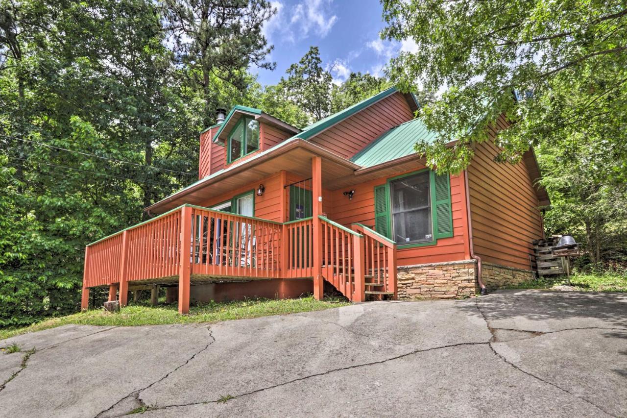Gatlinburg Chalet with Hot Tub, Sauna&Mountain View Exterior foto